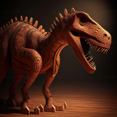 3D модель Діамантиназавр (STL)
